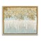 Stupell Industries Abstract Gold Tree Landscape Framed Floater Canvas Wall Art